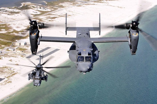 Máy bay vận tải CV-22 Osprey Không quân Mỹ